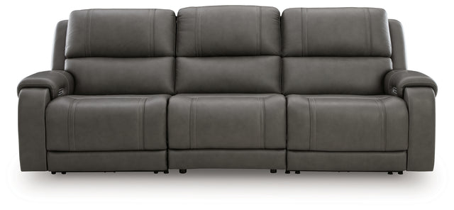 Furniture City Houma - Ashley Furniture - 5Z - Pittson 3-Piece Power Sectional Reclining Sofa - 3-Piece Power Sectional Reclining Sofa / Anchor - PCU12600S3