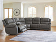 Furniture City Houma - Ashley Furniture - 5Z - Pittson 6-Piece Power Reclining Sectional - 6-Piece Power Reclining Sectional - PCU12600S5