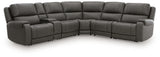5Z - Pittson 6-Piece Power Reclining Sectional