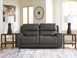 Furniture City Houma - Ashley Furniture - 5Z - Pittson 2-Piece Power Reclining Sectional Loveseat - 2-Piece Power Reclining Sectional Loveseat - PCU12600S1