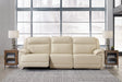 Furniture City Houma - Ashley Furniture - Double Deal 3-Piece Power Reclining Sofa Sectional - 3-Piece Power Reclining Sofa Sectional / Almond - U13001S5