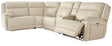 Furniture City Houma - Ashley Furniture - Double Deal 5-Piece Reclining Sectional with Console - 5-Piece Reclining Sectional with Console / Almond - U13001S8
