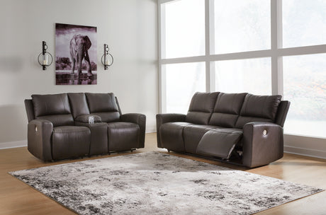 Furniture City Houma - Ashley Furniture - Boxmere Power Reclining Sofa and Loveseat - Power Reclining Sofa and Loveseat - U13100U1