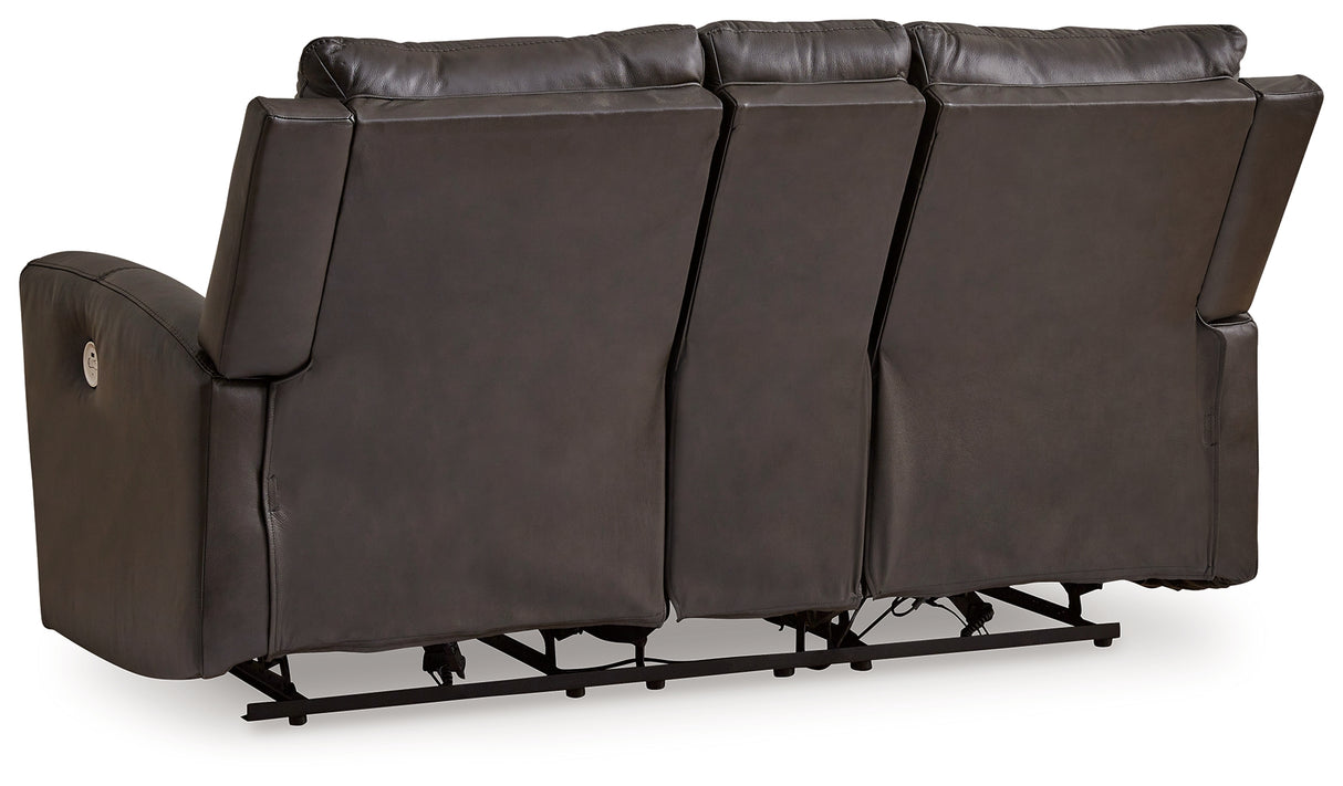 Boxmere Power Reclining Sofa and Loveseat