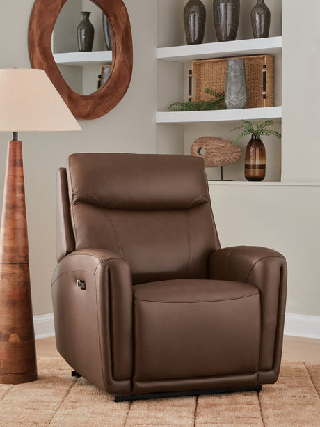 Furniture City Houma - Ashley Furniture - Pincara Power AutoGlide Recliner - PWR AutoGlide REC/ADJ Headrest - PCU1380242