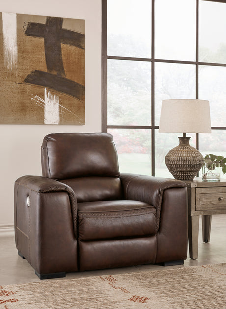 Furniture City Houma - Ashley Furniture - Alessandro Power Recliner - PWR Recliner/ADJ Headrest - U2550213