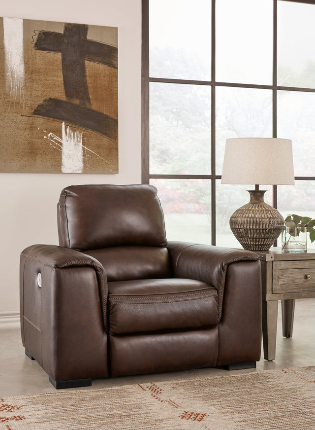 Furniture City Houma - Ashley Furniture - Alessandro Power Recliner - PWR Recliner/ADJ Headrest - U2550213