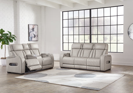 Furniture City Houma - Ashley Furniture - Boyington Power Reclining Sofa and Loveseat - Power Reclining Sofa and Loveseat - U27105U1