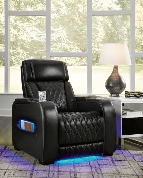 Furniture City Houma - Ashley Furniture - Boyington Power Recliner - PWR Recliner/ADJ Headrest / Black - U2710613