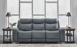 Furniture City Houma - Ashley Furniture - Mindanao Power Reclining Sofa - PWR REC Sofa with ADJ Headrest / Coconut - U5950515