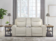 Furniture City Houma - Ashley Furniture - Mindanao Power Reclining Loveseat with Console - PWR REC Loveseat/CON/ADJ HDRST - U5950518