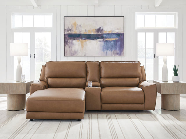 Furniture City Houma - Ashley Furniture - DeepWakes 3-Piece Power Reclining Sectional with Chaise - 3-Piece Power Reclining Sectional with Chaise - PCU62606S17