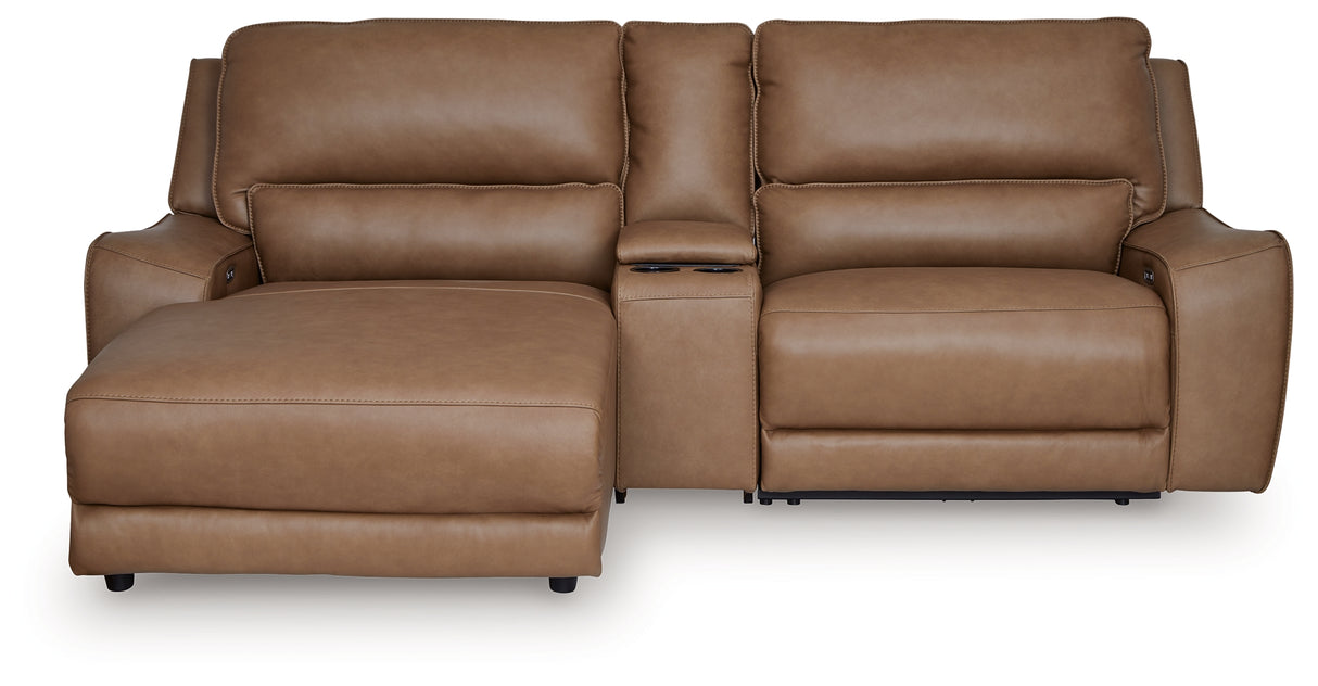 DeepWakes 3-Piece Power Reclining Sectional with Chaise