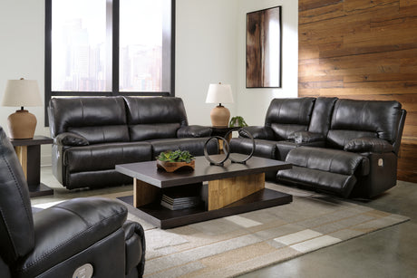 Furniture City Houma - Ashley Furniture - Mountainous Power Reclining Sofa, Loveseat and Recliner - Power Reclining Sofa, Loveseat and Recliner - U65801U2