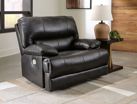 Furniture City Houma - Ashley Furniture - Mountainous Power Recliner - PWR Recliner/ADJ Headrest / Eclipse - U6580182