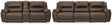 Furniture City Houma - Ashley Furniture - Dunleith 3-Piece Reclining Sofa and 3-Piece Loveseat with Console - 3-Piece Reclining Sofa and 3-Piece Loveseat with Console - U71604U1