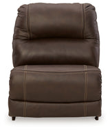 Dunleith 3-Piece Reclining Sofa and 3-Piece Loveseat with Console