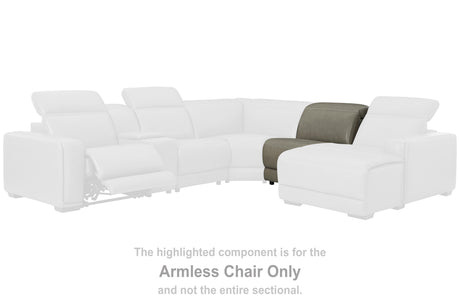 Furniture City Houma - Ashley Furniture - Correze Armless Chair - Armless Chair / Gray - U9420246