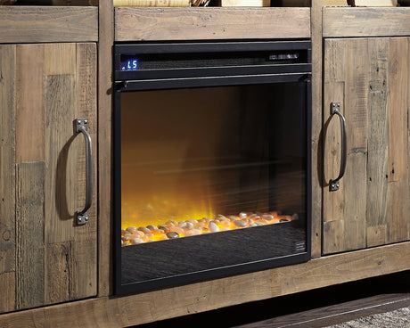 Furniture City Houma - Ashley Furniture - Entertainment Accessories Electric Fireplace Insert - Electric Fireplace Insert / Black - W100-02