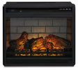 Furniture City Houma - Ashley Furniture - Entertainment Accessories Electric Infrared Fireplace Insert - Electric Infrared Fireplace Insert / Black - W100-101
