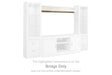 Furniture City Houma - Ashley Furniture - Bellaby Bridge - Bridge / Whitewash - W331-27