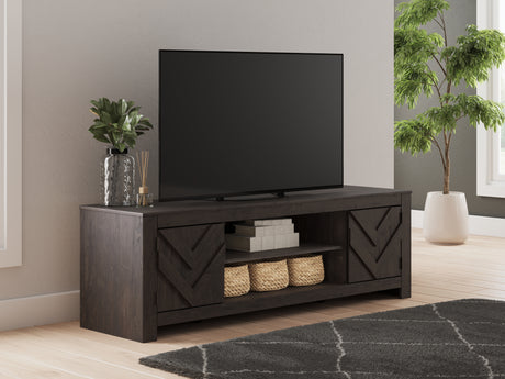 Furniture City Houma - Ashley Furniture - Cayboni 71" TV Stand - 71" / Black - W3789-68