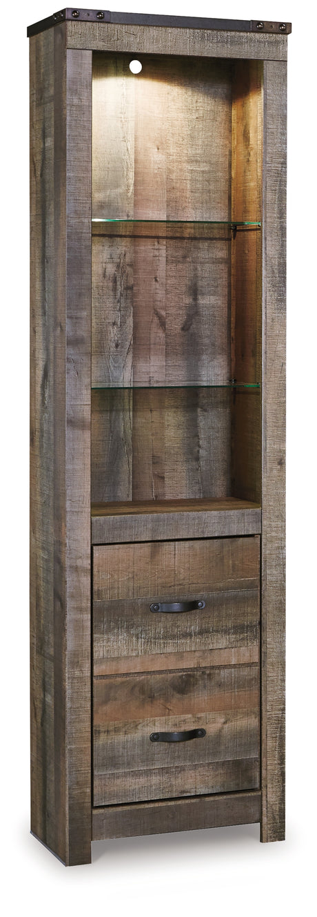 Furniture City Houma - Ashley Furniture - Trinell Entertainment Center - Pier / Brown - W446-24