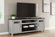 Furniture City Houma - Ashley Furniture - Darborn 88" TV Stand - 88" / Gray/Brown - W796-68