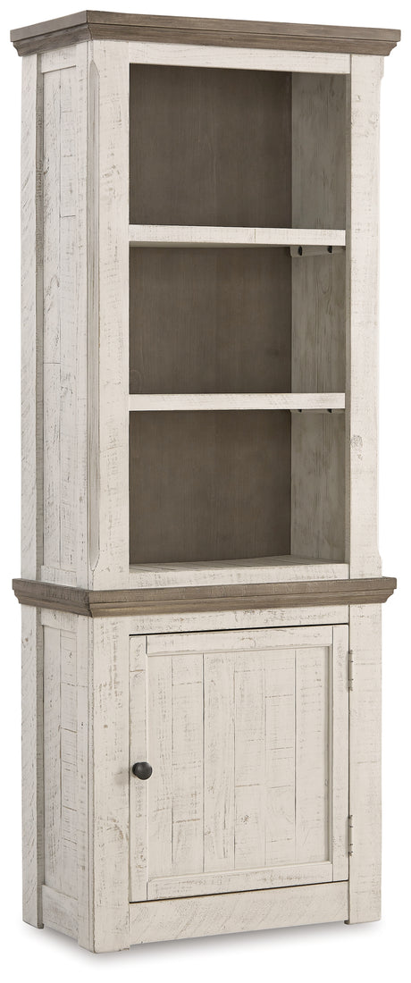 Furniture City Houma - Ashley Furniture - Havalance Right Pier Cabinet - Right Pier Cabinet / Two-tone - W814-34