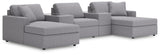 Modmax - Sectional - Granite