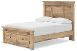Makidern - Panel Storage Bed