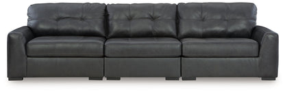 Brindley Pier - 3-Piece Sectional Sofa - Fog