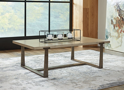 Dalenville - Rectangular Cocktail Table - Gray