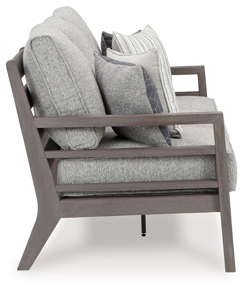 Hillside Barn - Sofa With Cushion - Gray / Brown
