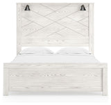 Gerridan - Panel Bed With Sconces