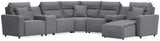 Modmax II - Reclining Sectional - Salt And Pepper