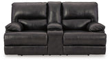 Mountainous - Power Reclining Loveseat With Console /Adj Headrest - Eclipse