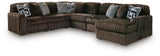 Midnight-Madness - Sectional - Chocolate