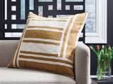 Darrman - Pillow (Set of 4) - Ochre / Ivory