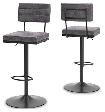 Strumford - Tall Swivel Barstool (Set of 2)