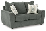 Stairatt - Loveseat - Gravel