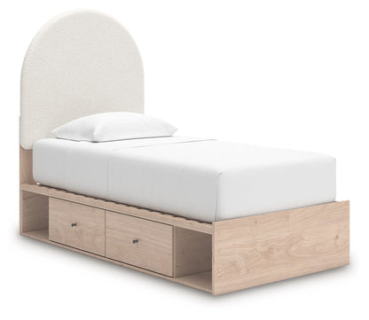Arloster - Upholstered Panel Bed