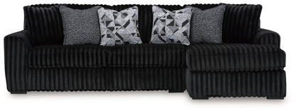 Midnight-Madness - 4 Piece Sectional Set