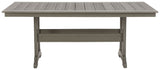 Visola - 7 Pc. - Dining Set with 6 Chairs - Gray