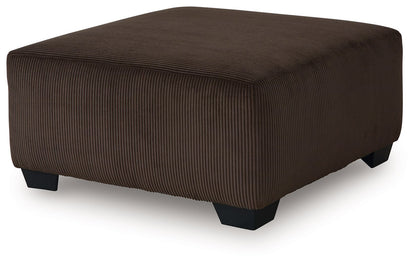 Kimlee - Oversized Accent Ottoman - Chocolate