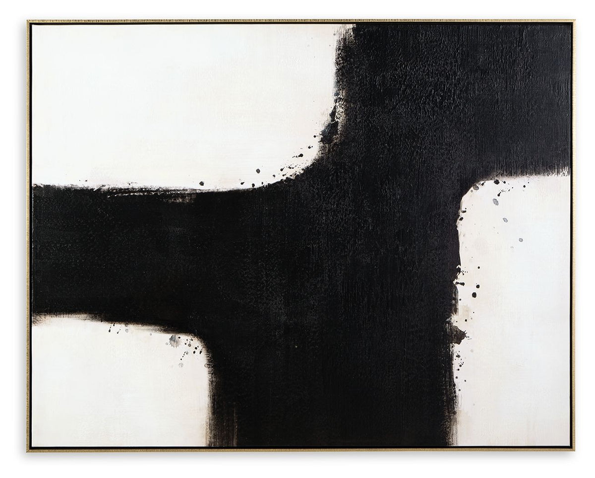 Reighlea - Wall Art - Black / White