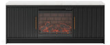Cadmori - TV Stand With Fireplace Option