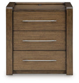 Marxmore - Three Drawer Night Stand - Brown