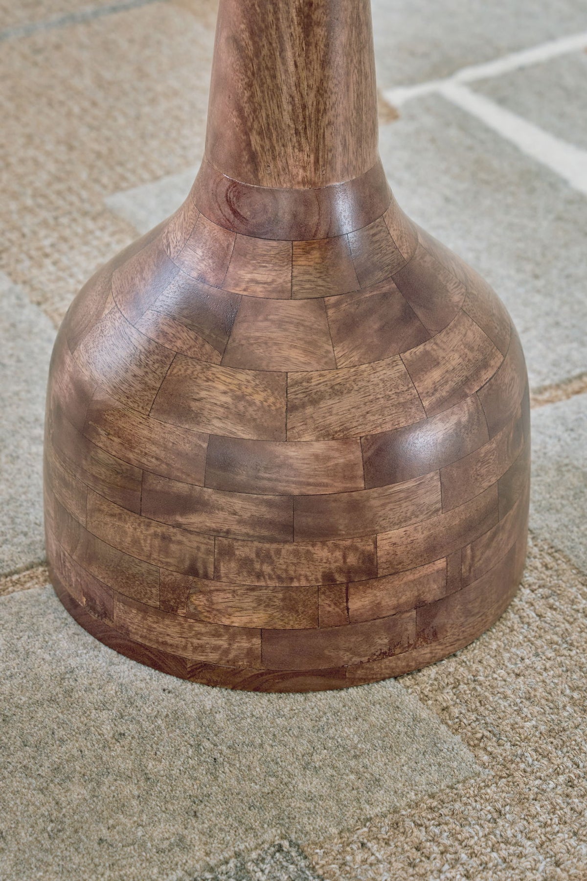 Joville - Accent Table - Medium Brown