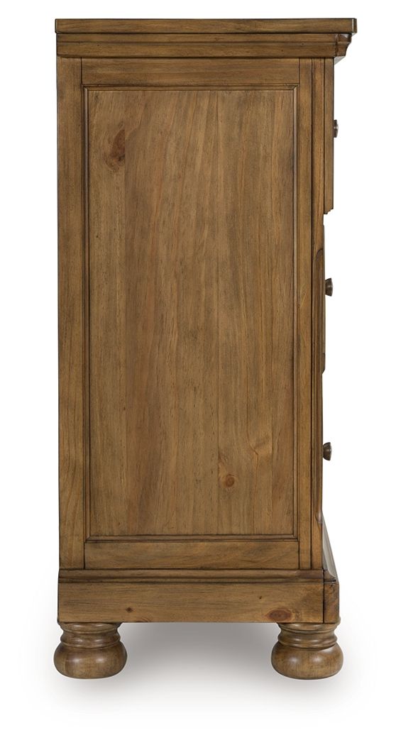Feddinger - Dresser - Medium Brown